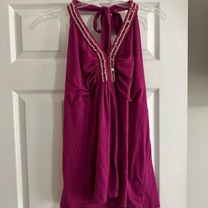 Venezia pink halter top